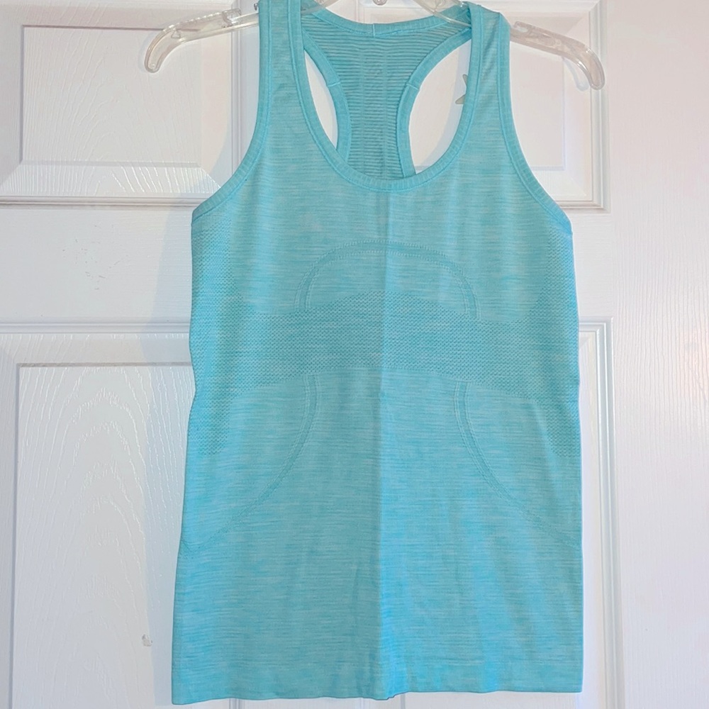Lululemon Swiftly Tech Racerback size 6 in teal